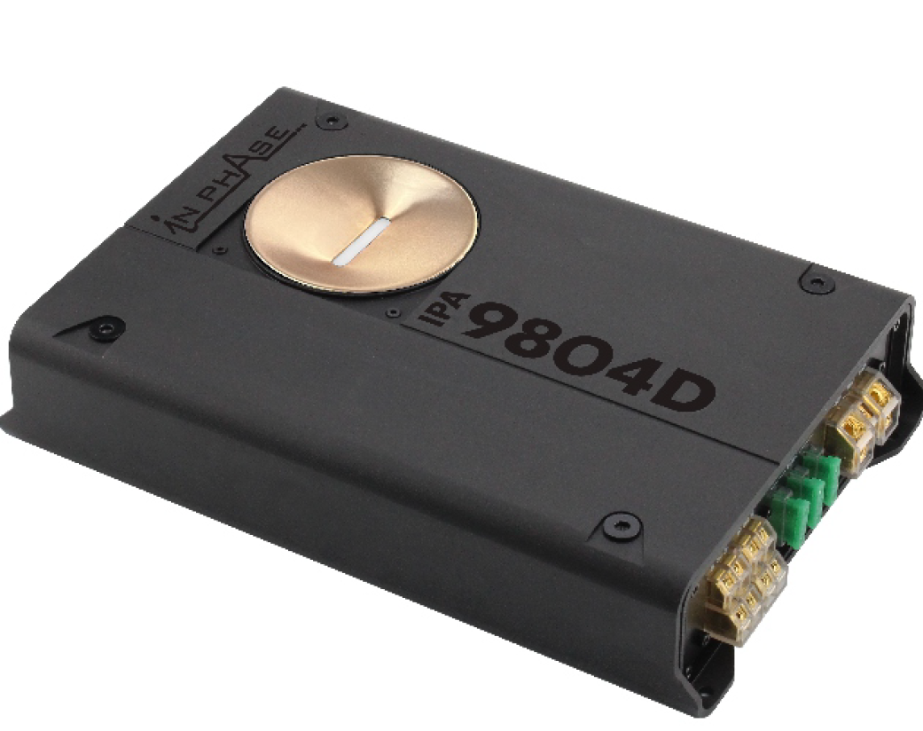 IN PHASE IPA9804D – 920W RMS 2Ω 4-CHANNEL CLASS D AMPLIFIER