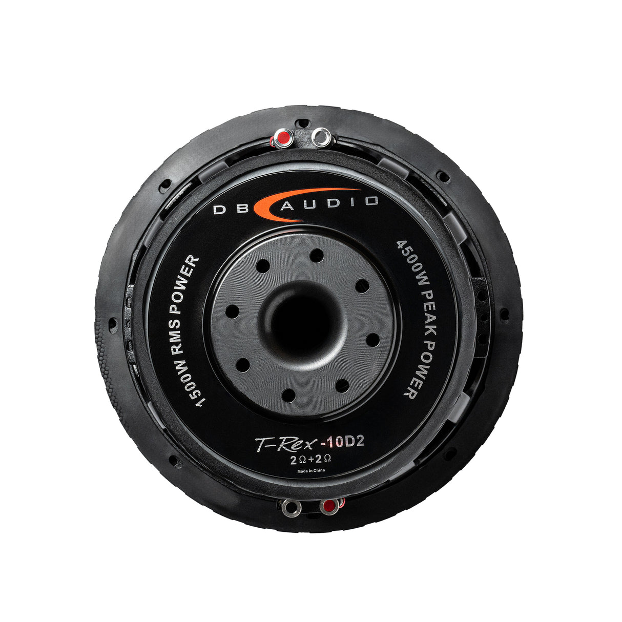 DB Audio TREX-10D2 4500W 10" Dual 1Ω or 4Ω Voice Coil SPL Subwoofer