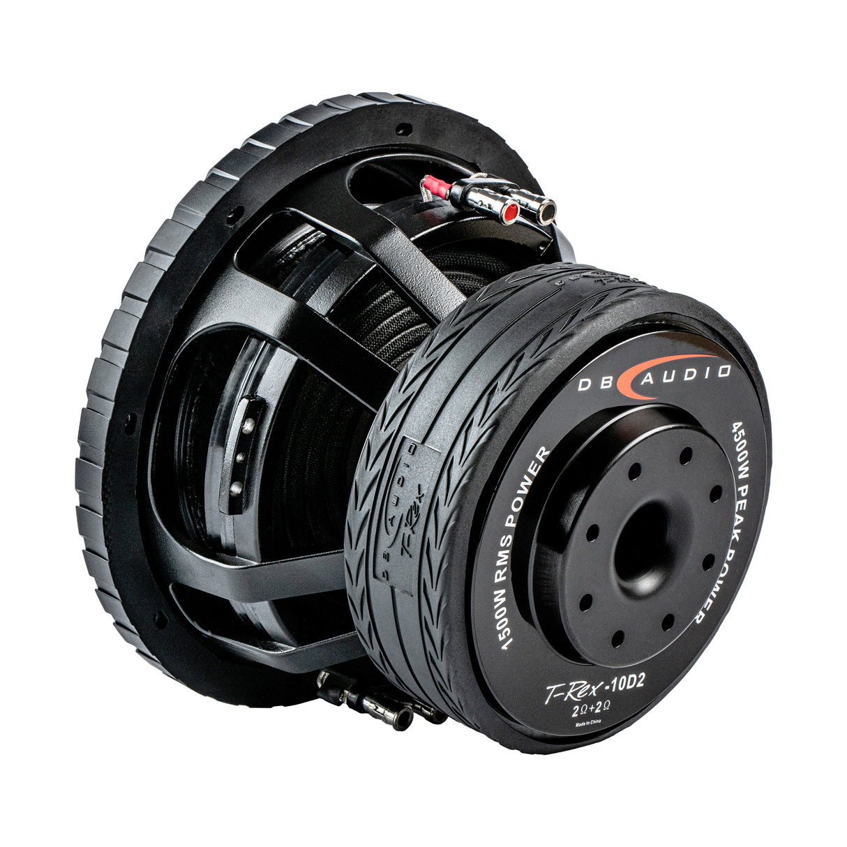DB Audio TREX-10D2 4500W 10" Dual 1Ω or 4Ω Voice Coil SPL Subwoofer