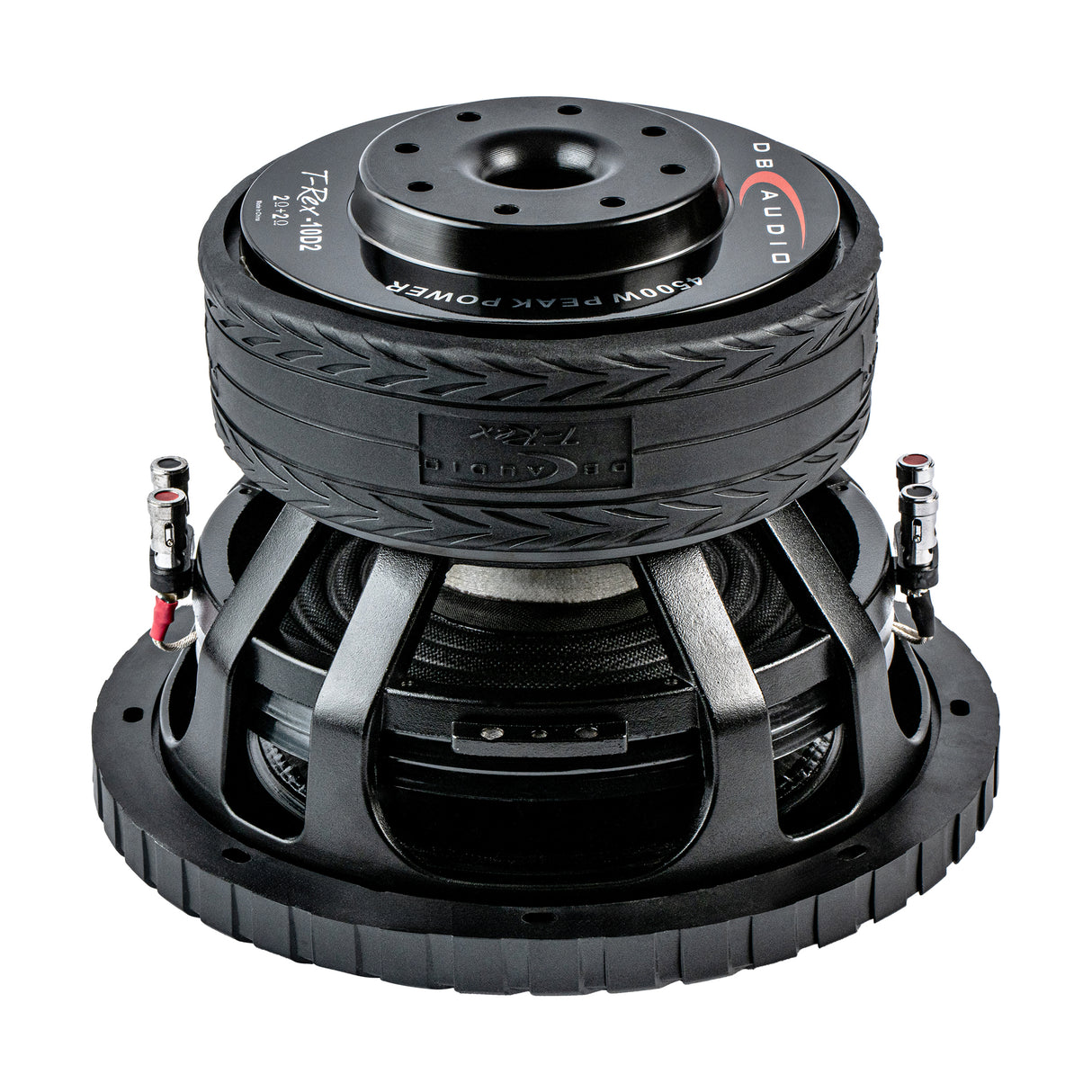 DB Audio TREX-10D2 4500W 10" Dual 1Ω or 4Ω Voice Coil SPL Subwoofer