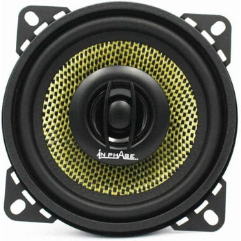 In Phase XTC10.2 4" Coaxial Speakers 160 Watts Peak Power with Directional Tweeters