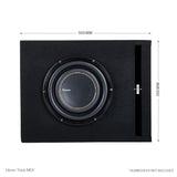 In Phase BX10PL 10" Slot Ported Subwoofer Enclosure