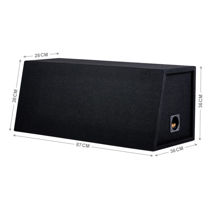 In Phase BX210P Double 10" Ported Subwoofer Enclosure