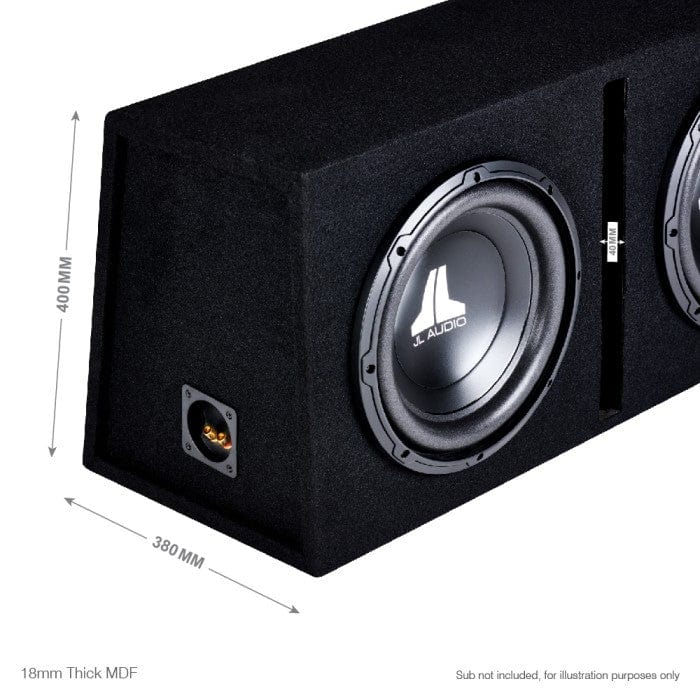 Double Inclosed Sub Box In Phase BX212PL Double 12