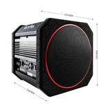 In Phase XTB-828R 8" 300W Active Subwoofer with Passive Radiator and Class D Amplifer