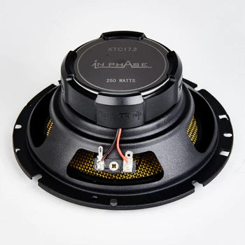 In Phase XTC17.2 17cm 250 Watts 2-Way Rotary Tweeter Car Door/Shelf Speakers