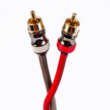 In Phase IPR501T 5 Metre Reference RCA Cable Perfect for Car Audio Amplifier