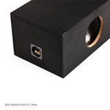 In Phase BX-8XT 8" Slot Ported High Quality Subwoofer Enclosure for XT-8