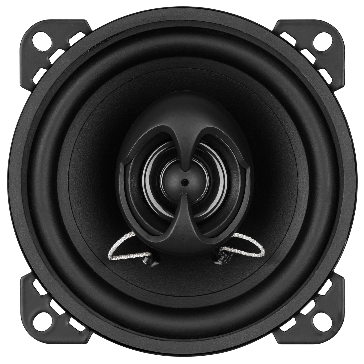 Juice S420 4 Inch 10 cm 2 - Way Coaxial Car Door or Parcel Shelf Speaker Upgrade, Efficient Power Handling, 220 Watts Peak Power