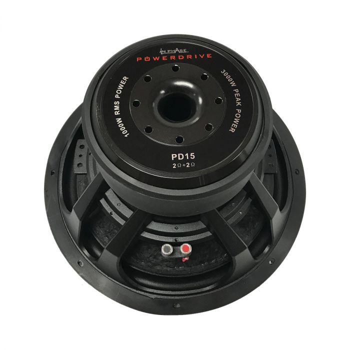 In Phase PowerDrive15 3000W 15" Dual 2? Voice Coil Subwoofer