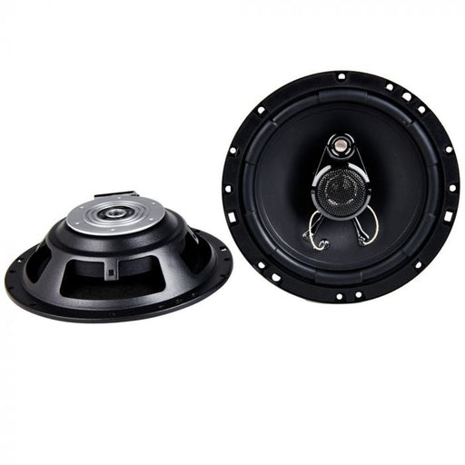 In Phase SXT1735 6.5" Shallow Fit 17cm 3-Way, 260 Watts Coaxial Speakers with Neodymium Magnet