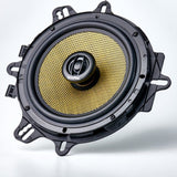 In Phase XTC17.2CF 17cm 250 Watts 2-Way Rotary Tweeter Car Door/Shelf Speakers